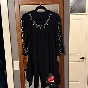 Joseph Ribkoff Black Tunic with White Trim